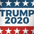 Trump 2020 Red White and Blue MacBook Skins
